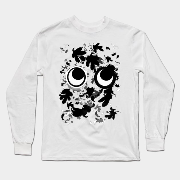 Owl in the Light Long Sleeve T-Shirt by Clarmeleon